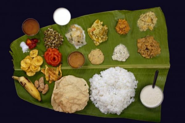 South Indian meals